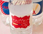 Baseball Party PRINTABLE Birthday Drink Labes (INSTANT DOWNLOAD) from Love The Day