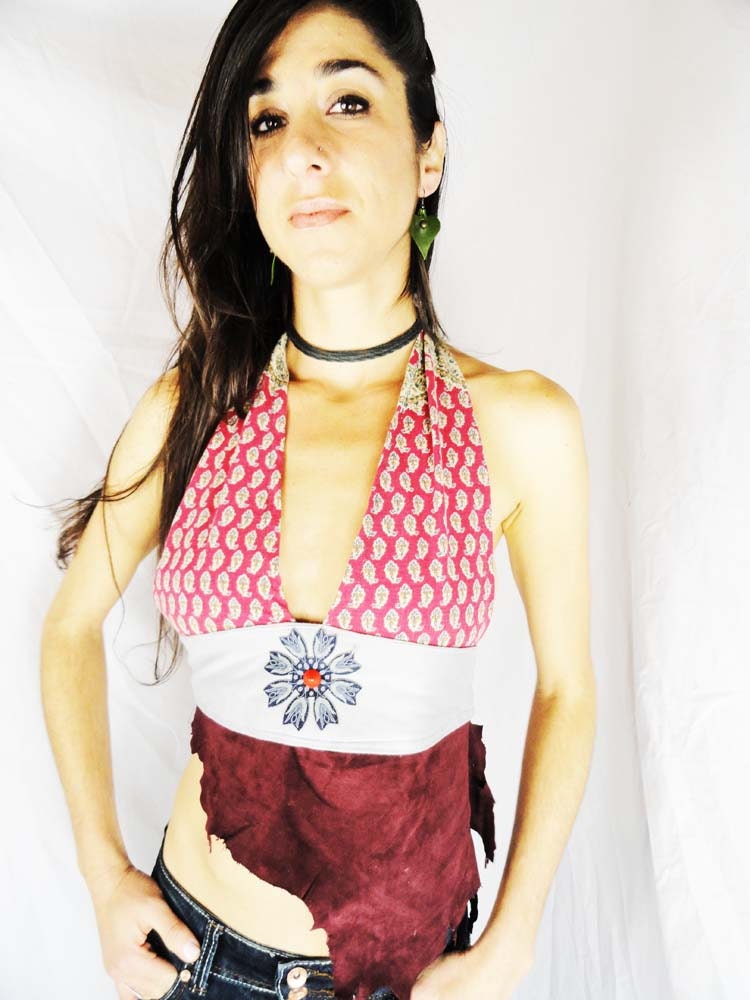bohemian Paisley halter