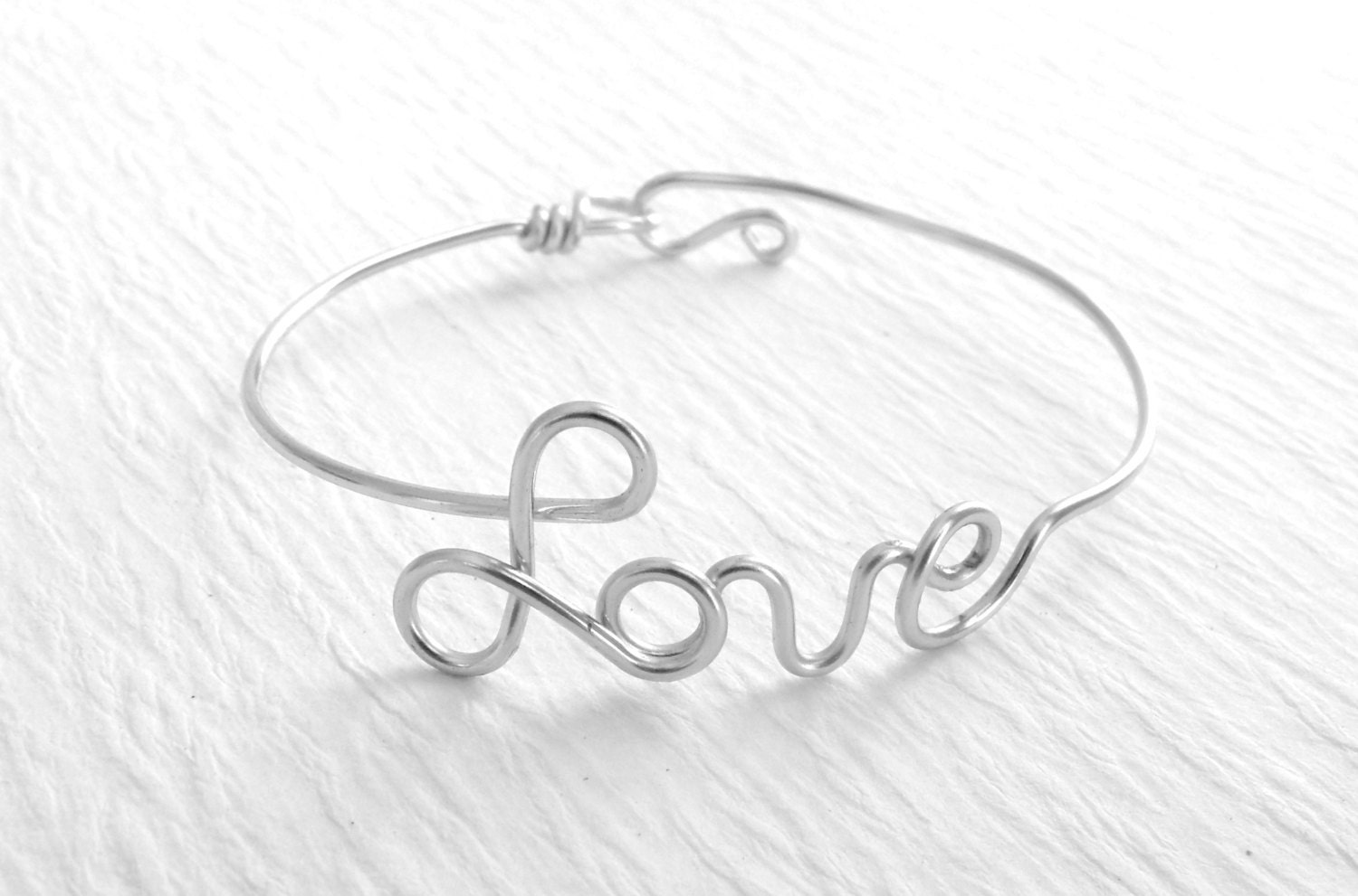Love Bangle - Silver, Gold or Copper