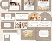Traditional 12 Piece Photography Marketing Package: 5x5 Accordion Brochure, Business cards, CD Cases, Gift Certificate