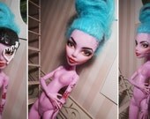 Custom OOAK Monster High Doll - Operetta - Repaint, Reroot