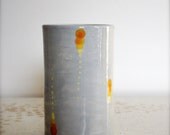 Dotted Gray Tumbler