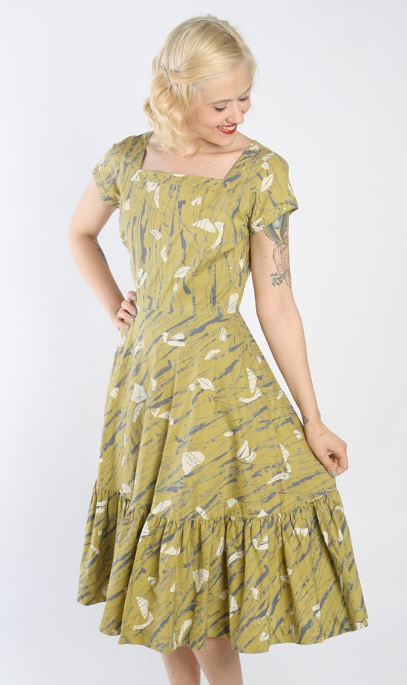 1950s Dress // vintage 50s dress // Make Mine a McKettrick