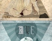 Hi & Bye // A4 print