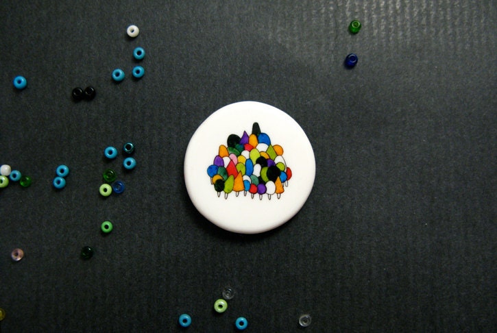 RESERVED - Little forest 4 - brooch / ring
