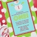 Snowman Party Printable Invitation - Birthday - Winter Wonderland- Winter ONEderland- Amanda's Parties To Go