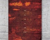 The Cabin in the Woods // Vintage Inspired Horror Movie Poster // 11x17 Scifi Thriller Art Print