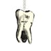 Wisdom Tooth Necklace Teeth Anatomical Anatomy Statement Jewelry Black and White Vintage Illustration
