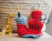 Tube sponge - Storage/Carrying knitting needles and stuff