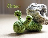 Pattern crochet amigurumi - Snail finger puppet