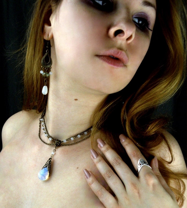 Clearance item 30% Off Tale of Naiad Choker 13" - 15" Adjustable