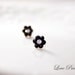 Cool Chic BLACK Friday - Colorful Cute Daisy Flower Swarovski Crystal Stud Earrings - choose your color