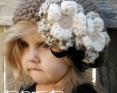 Knitting PATTERN-The Babette Slouchy (Toddler, Child, and Adult sizes)