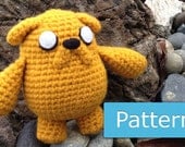 Adventure Time Jake: PDF Amigurumi Crochet Pattern
