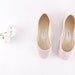 up-cycled Lavender nubuck ballet flats.