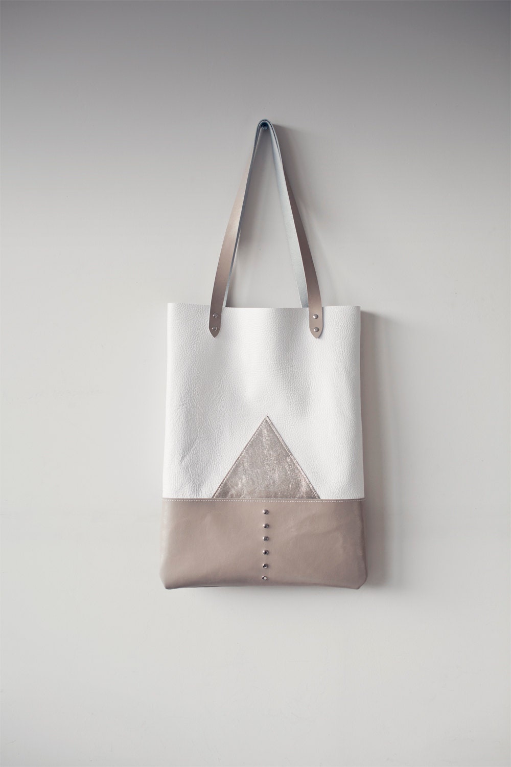Silver Mountain Leather Tote bag No. TL- 4001