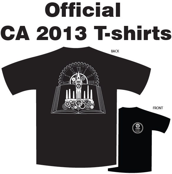 Clockwork Alchemy 2013 Convention Tshirt