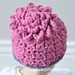 Bloomin' Beanie Crochet Hat Pattern (271)