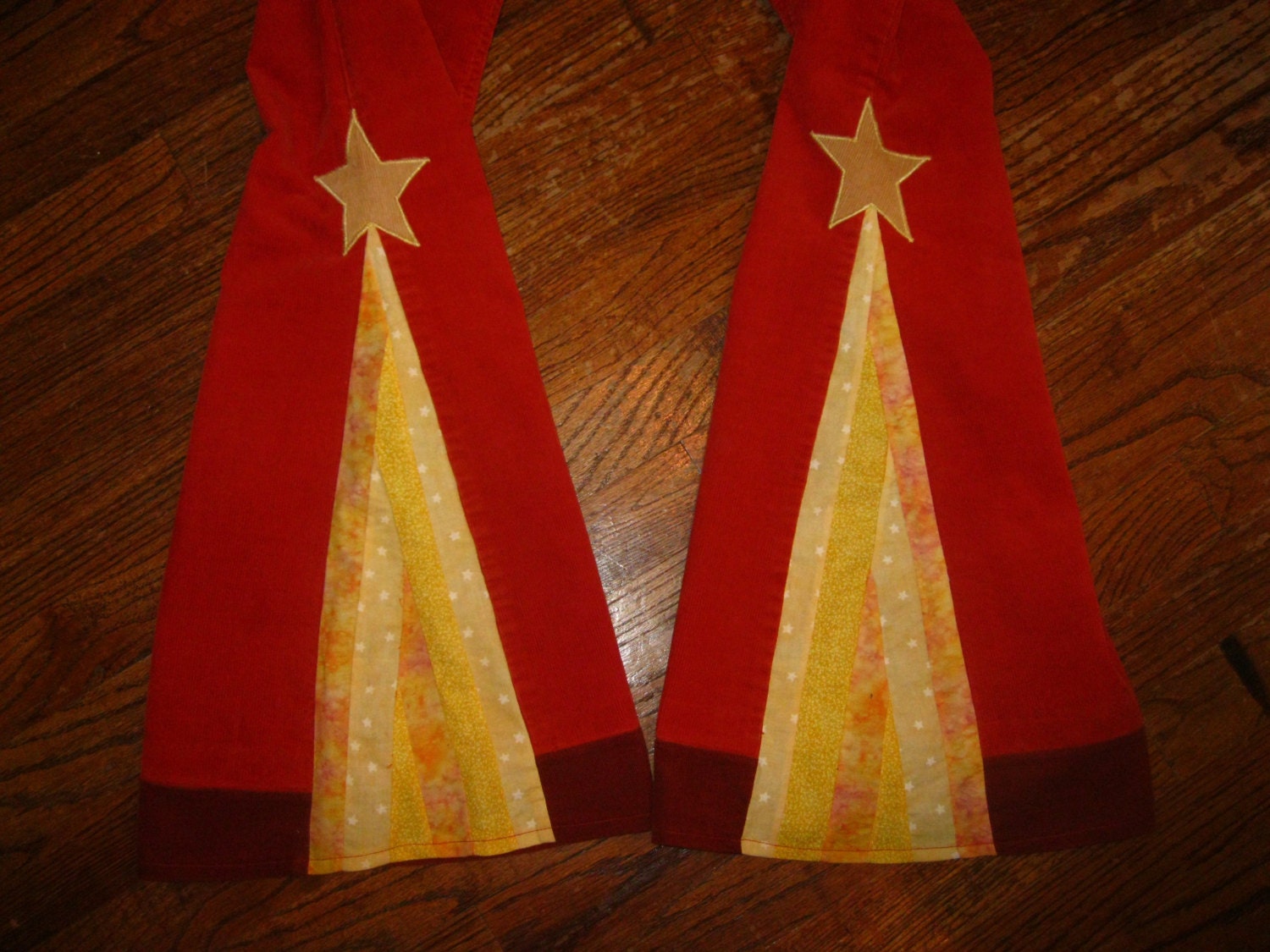 MADE to ORDER shooting star patchwork insert, your design, your pants one-of-a-kind custom