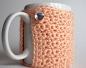 NEW Peach Mug Cozy