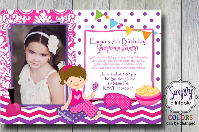 Sleepover Party Invitation Il_170x135