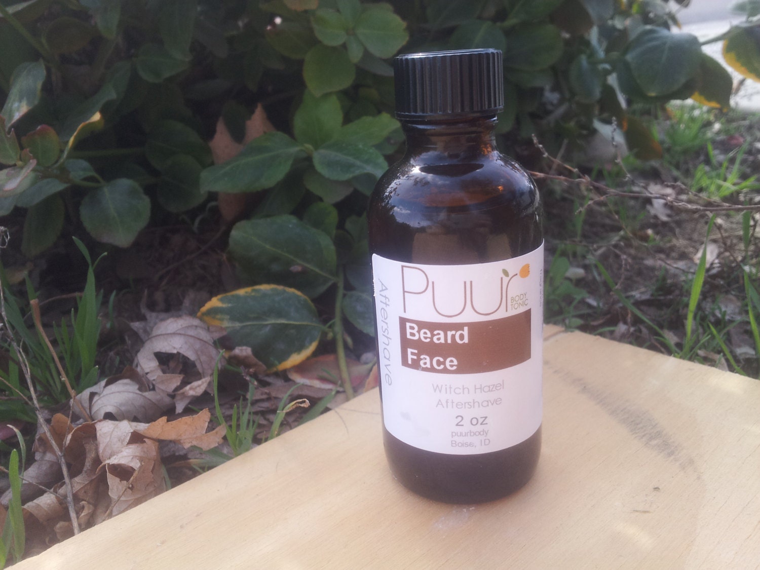 Men's Aftershave - Beard Face - Witch Hazel Shaving Tonic - Cedarwood and Wintergreen Natural Essential Oil