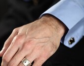 Wedding band unisex ring, mens ring,  Silver Mens Ring, Mens jewelry, Handmade sterling Silver ring, Mens gifts,Silver Wedding Band for Men,