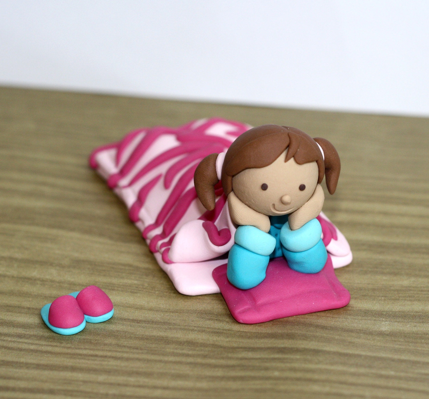 Custom Made Slumber / Pajama Party Cake Topper