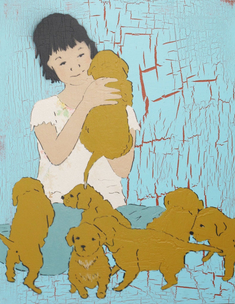 The First Day: an original painting