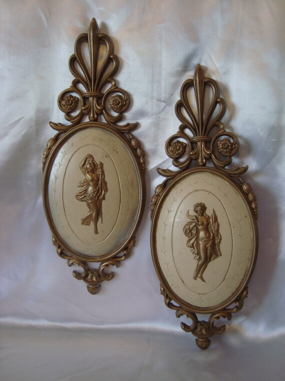 Wall Plaques Greek Mythology Greek Goddess Gold by TheCookieClutch