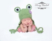 Lil' Frog Hat with Legs - Custom Order