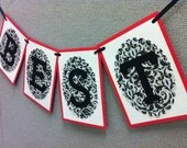 CUSTOM Wedding / Bridal Shower Banner - Best Wishes - Add Your Name- Qty 3 Banners