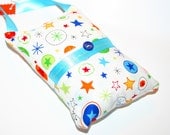 Stars Tooth Fairy Pillow Homemade Designer Fabric by Jennifer Star