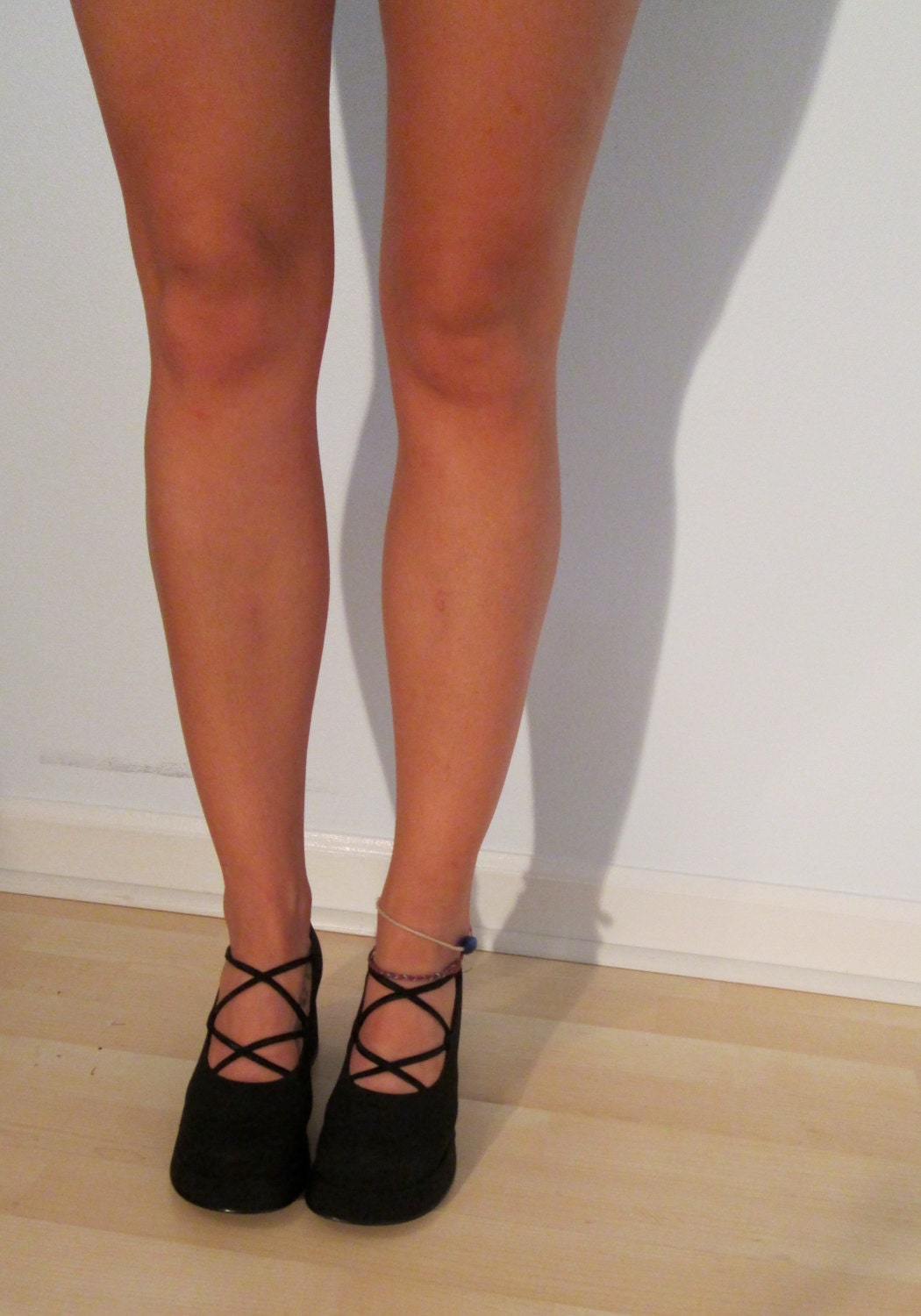 Black Chunky Sandals Shoes 6 6.5 Mary Jane Slip Ons Platform Boho Gypsy Goth Grunge 90s Club Kid Witch Boots Shoes
