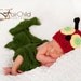 Crochet Baby Caterpillar Hat 0-3 and 3-6 Months Photography Prop