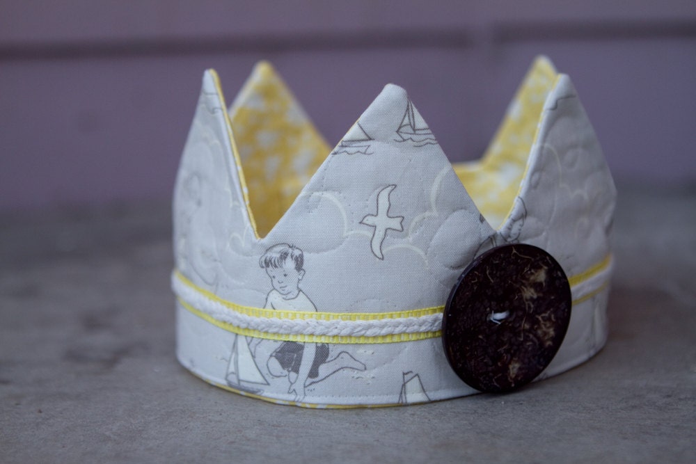 Fabric Crown - Seaside Princess/Prince