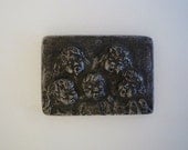 Vintage Pewter Plaque with Singing Children