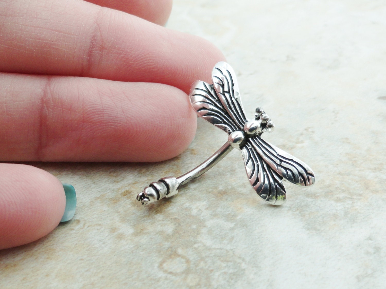Dragonfly Belly Button Jewelry Ring In-N-Out