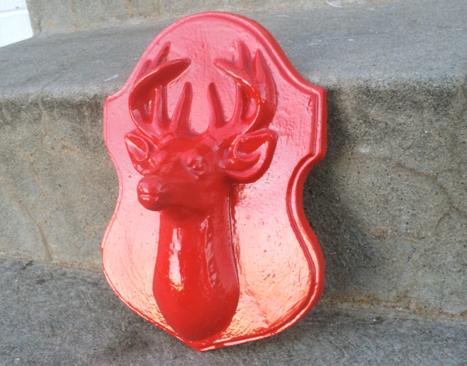 Red Deer Wall Plaque Wall Hanging