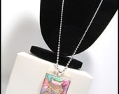 Ancient Mew Pokemon Pendant Necklace
