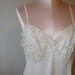 Vintage Full Slip Ivory Vanity Fair Lace Size 38 Slip Dress