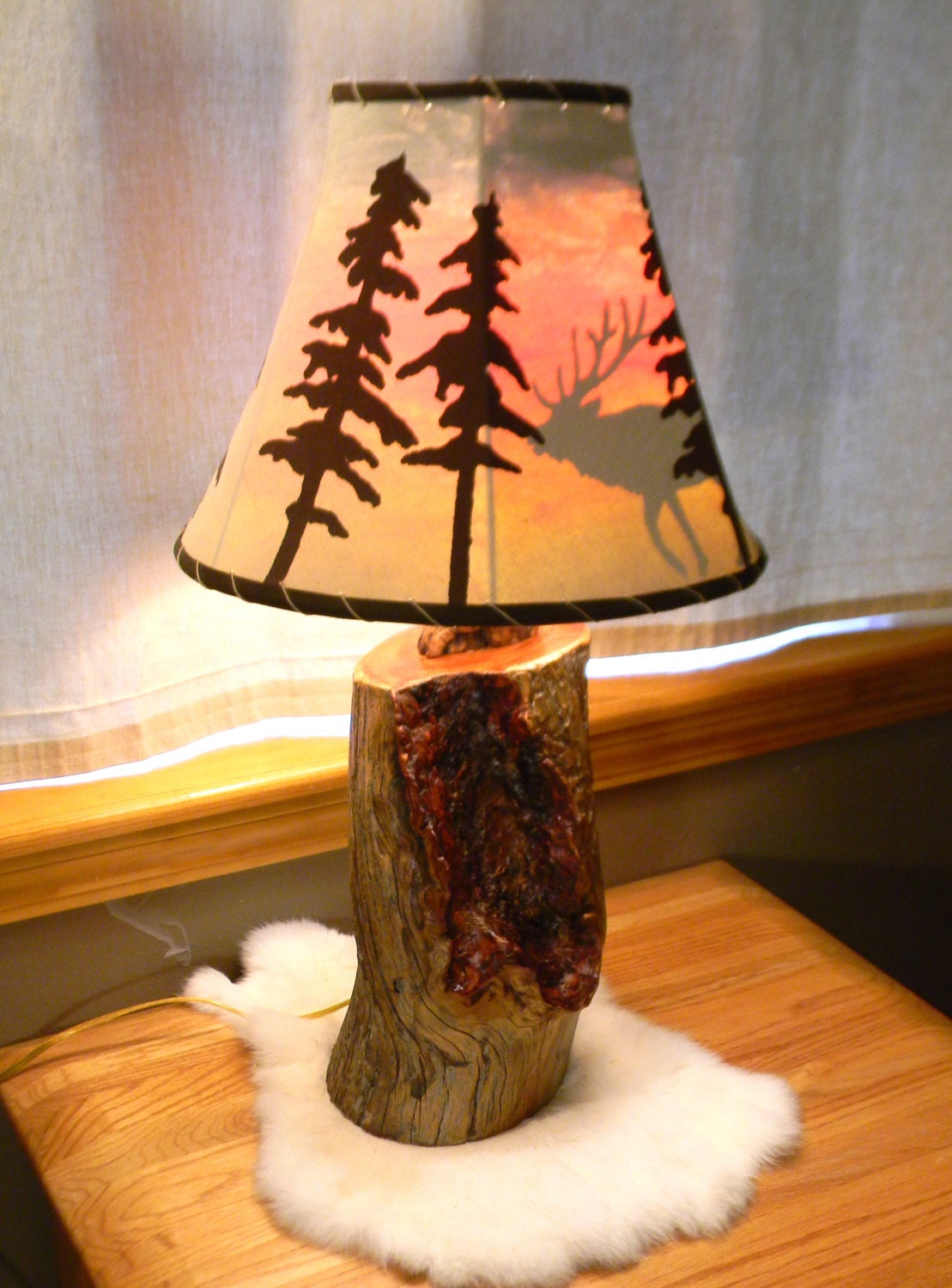 Bristlecone table lamp