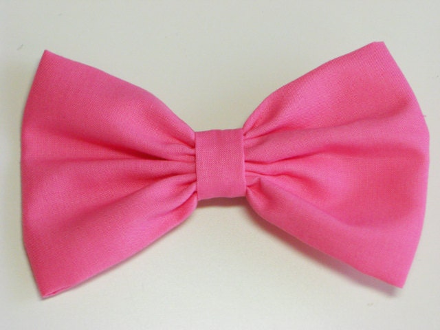 Hair Bow Pink HairBow Clip Adults Hair Clips Fabric Bow Hot Pink fabric Clip for kids Cute Hair Bows for women bows Pink hair bows Lolita