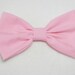 Hair Bow Pink HairBow Clip Adults Hair Clips Fabric Bow Light Pink fabric Clip for kids Cute Hair Bows for women bows Baby Pink hairbows
