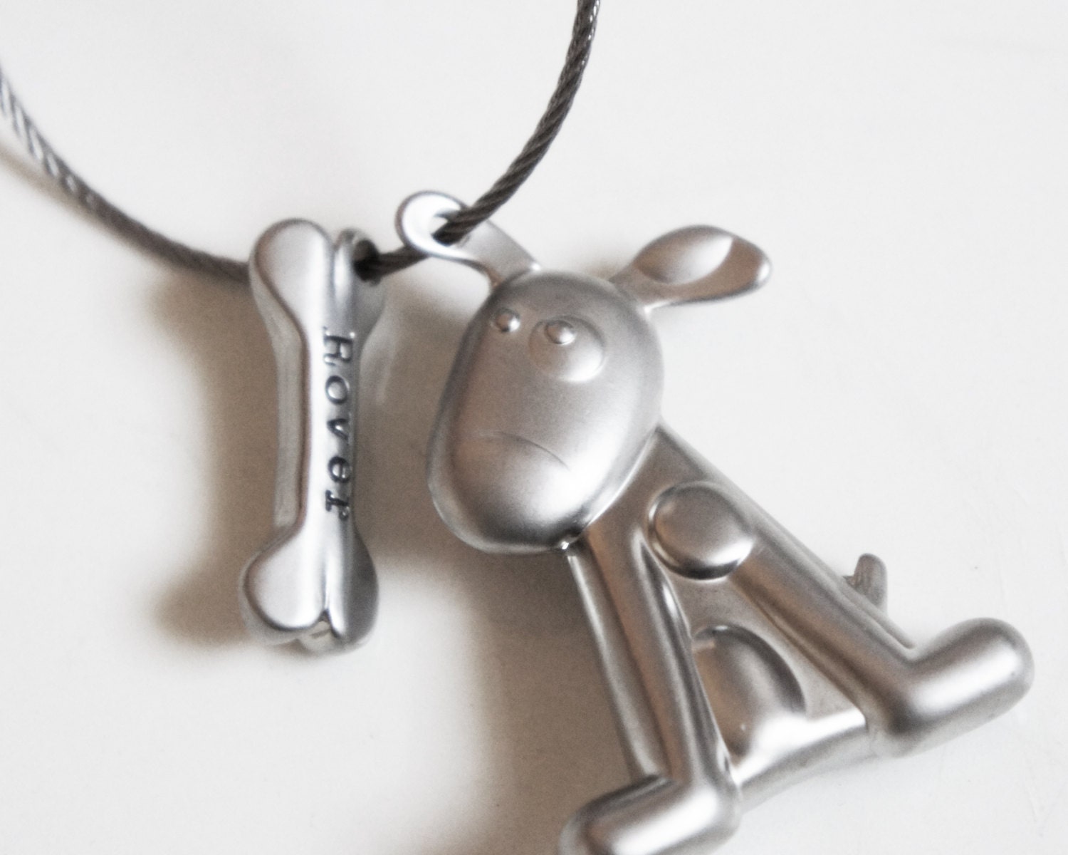 Personalized Dog Keychain Custom Pet Memorial Pet Lovers Dog Bone Gift