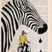 WOULD LIKE  giclee print poster mixed media painting illustration drawing