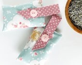 Cottage Chic Hanging Lavender Pouch Vintage Roses
