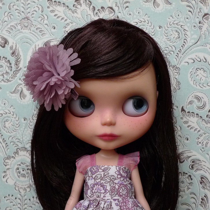 Romantic Flower Print Dress for 12" Blythe, Pullip