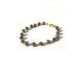Pyrite Chain Bracelet