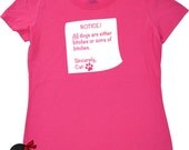 Cat t shirt All dogs are bitches funny cat kitten lover geekery womens gift for girls girlfriend wife